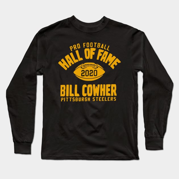 Bill Cowher Long Sleeve T-Shirt by Rundown